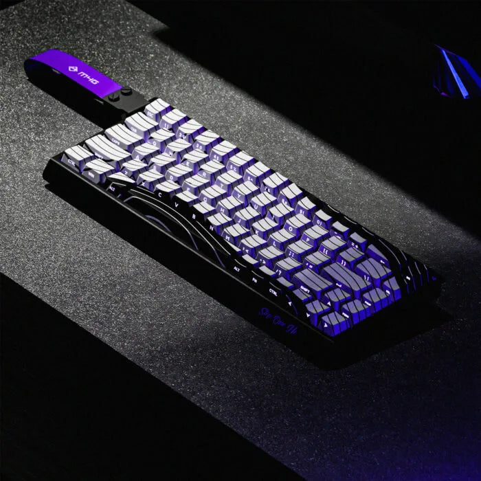 M4G – STEP ONE HE Magnetic Gaming Keyboard – Ultra-Responsive 0.1ms / 8000Hz Full Analog Control Rapid Trigger 0.01 DKS Multi-Action System