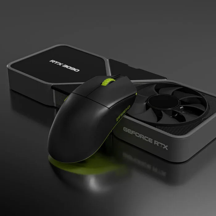 ZIFRIEND M6 – Wireless Gaming Mouse | 55g | PAW3395 | 26K DPI | 83h Battery | USB-C (black)