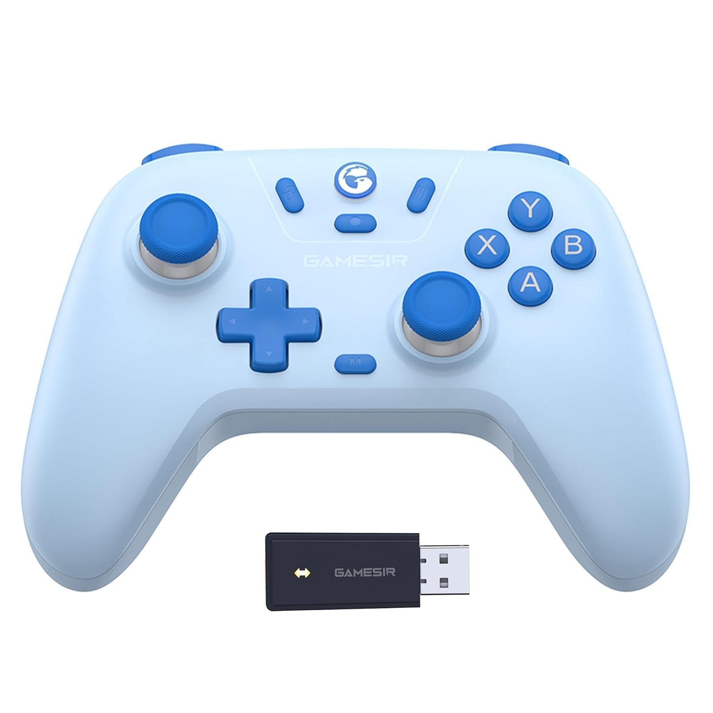 GameSir Nova Lite 2.4g Wireless Controller for Windows PC, iPhone, Android, Switch & Steam Deck, Bluetooth Controller Gamepad with Hall Effect Trigger,Turbo,Rumble Vibration