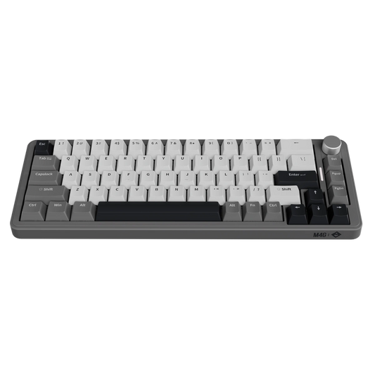GM68-V2 Mechanical Keyboard Grey & White