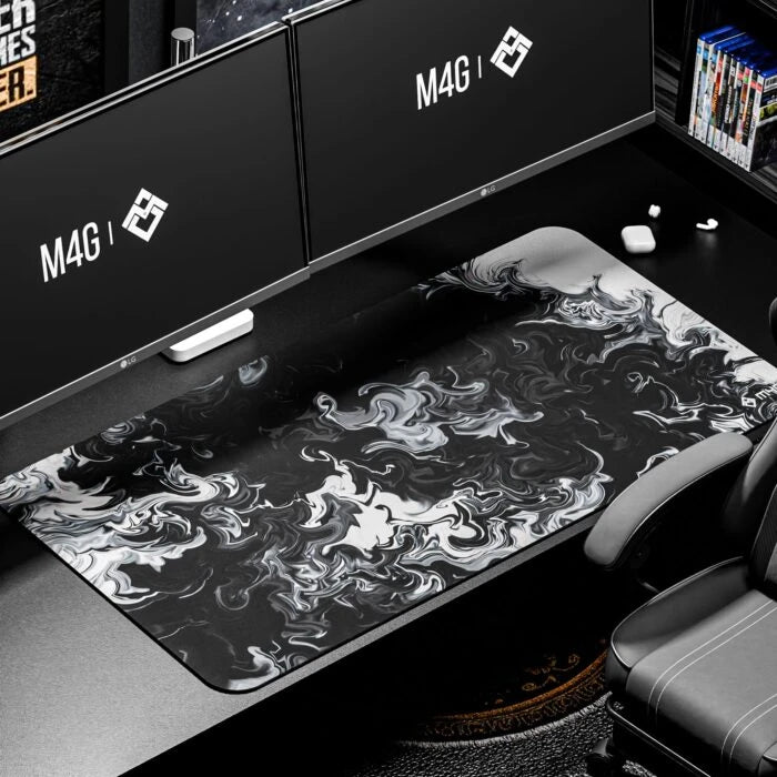 M4G Mouse pad White&black TX 900x400mm/4mm