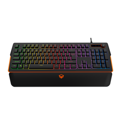 RGB Magnetic Wrist Rest Keyboard for Gaming