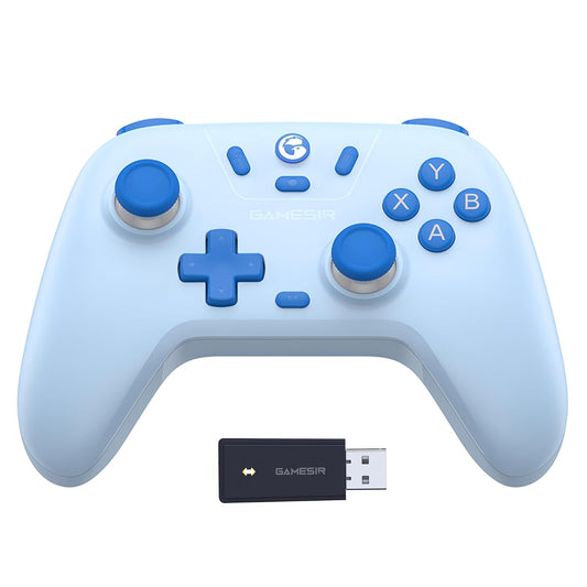 GameSir Nova Lite 2.4g Wireless Controller for Windows PC, iPhone, Android, Switch & Steam Deck, Bluetooth Controller Gamepad with Hall Effect Trigger,Turbo,Rumble Vibration