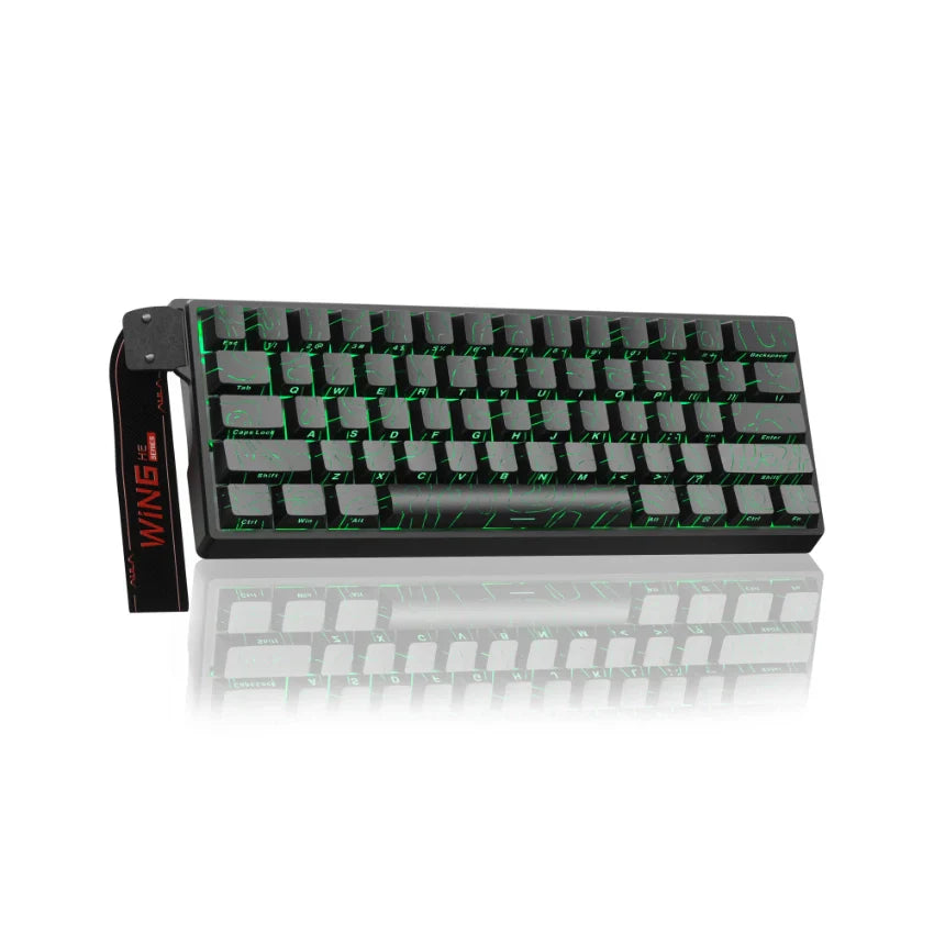 AULA WIN60 Standard 8K Polling Rate 0.02mm Accuracy Snap Tap SOCD Rapid Trigger Gaming Keyboard Magnetic Switch Hall Effect