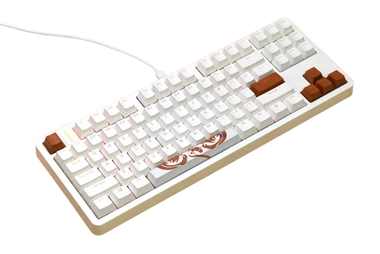Golden Lion GM87 TKL Hot-Swappable Mechanical Keyboard with Full RGB Lighting Silver Switch Options