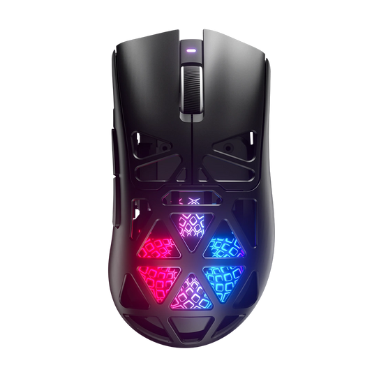 FuryCube G11 (BK-V2) — Ultra Lightweight Wireless Gaming Mouse (Red Mat)