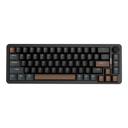 GM68-V2 Mechanical Keyboard Black & Coffee
