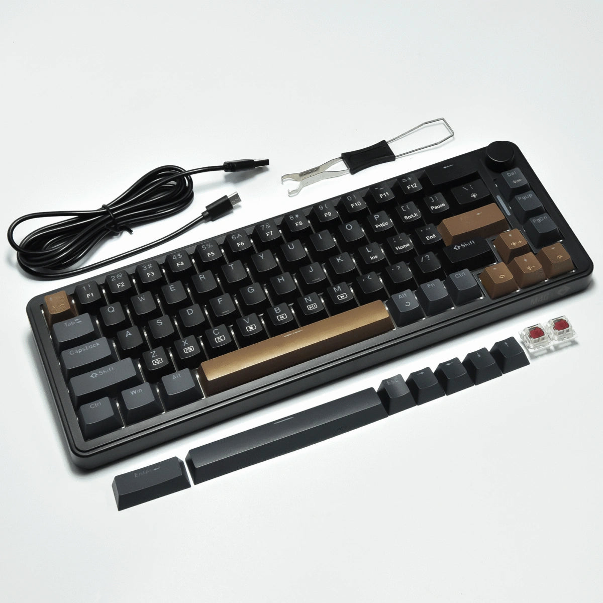 pack clavier gm68 v2 + keycaps