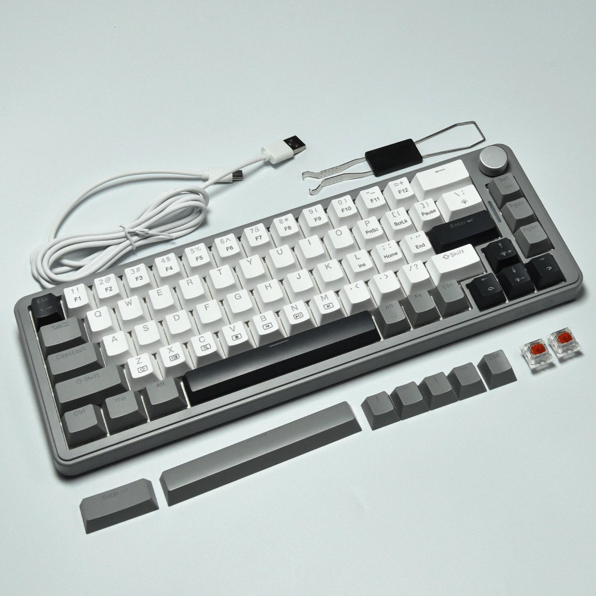 pack clavier gm68 v2 + keycaps