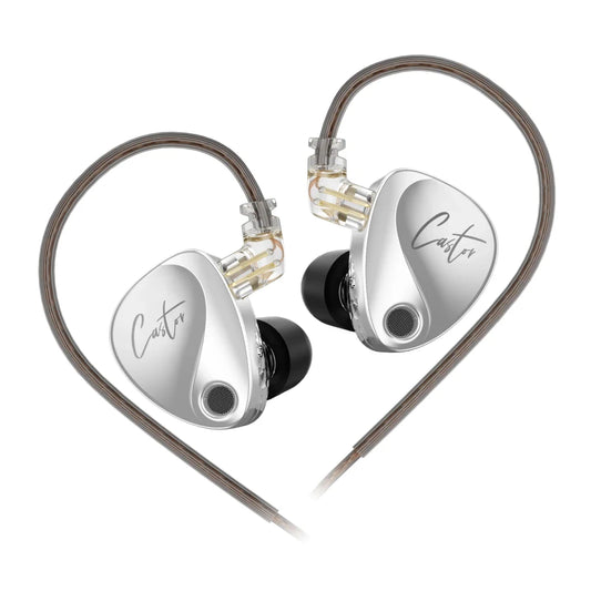 KZ Castor Dynamic Drivers Earphones Tuning Adjustable Dynamic Dual-Driver Earphones